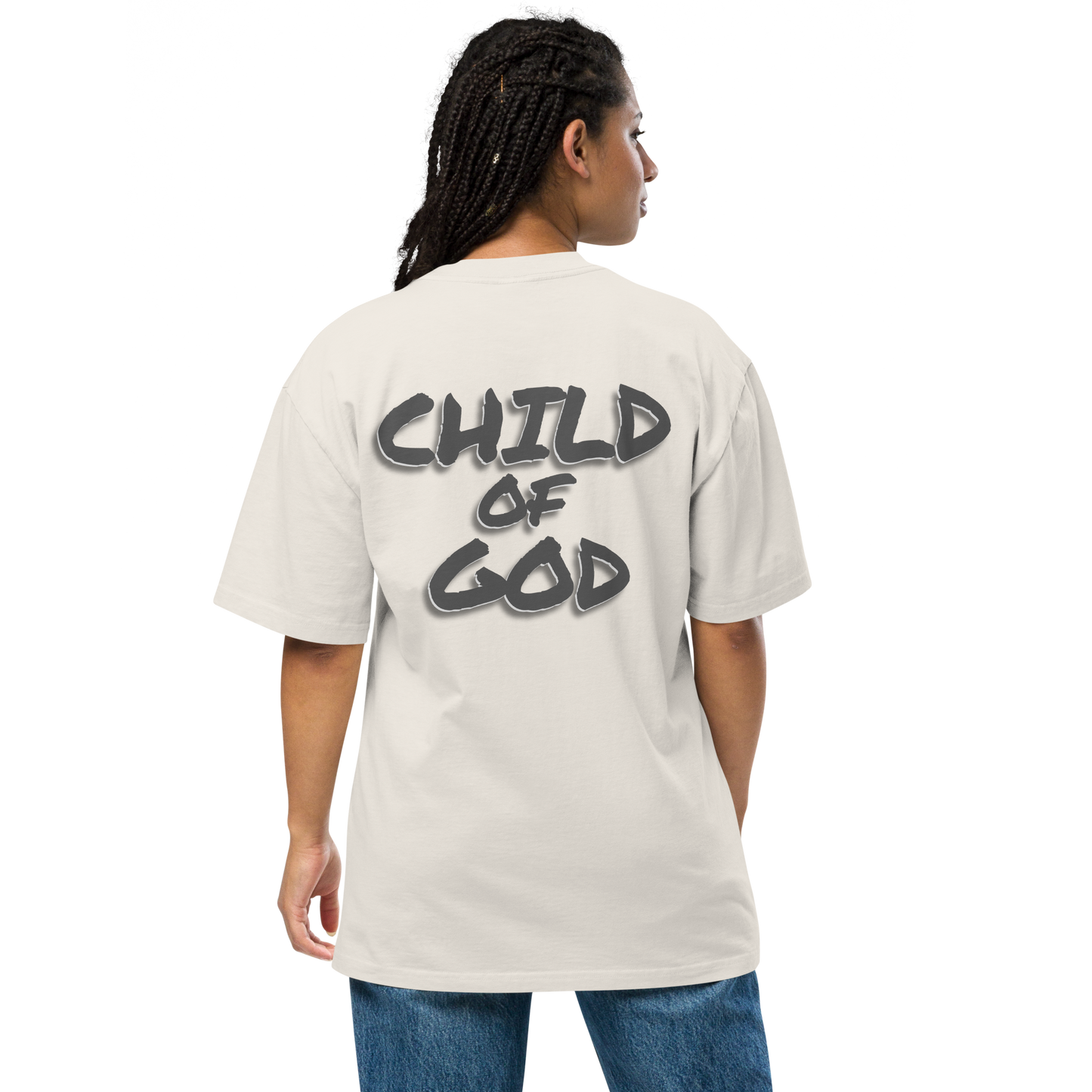 Child of God - Oversized faded t-shirt