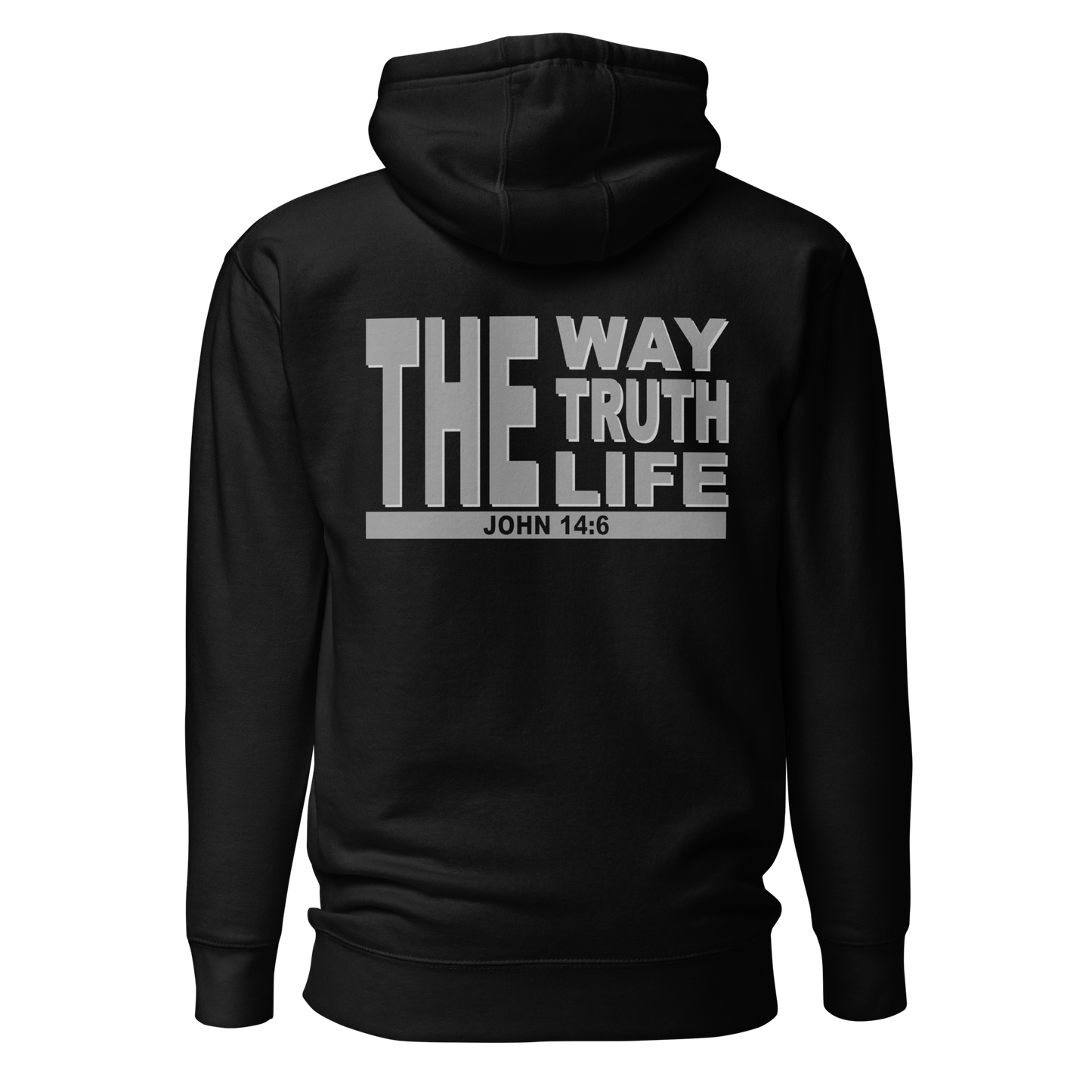 Unisex Christian Hoodie - "The Way, Truth, Life" (John 14:6)