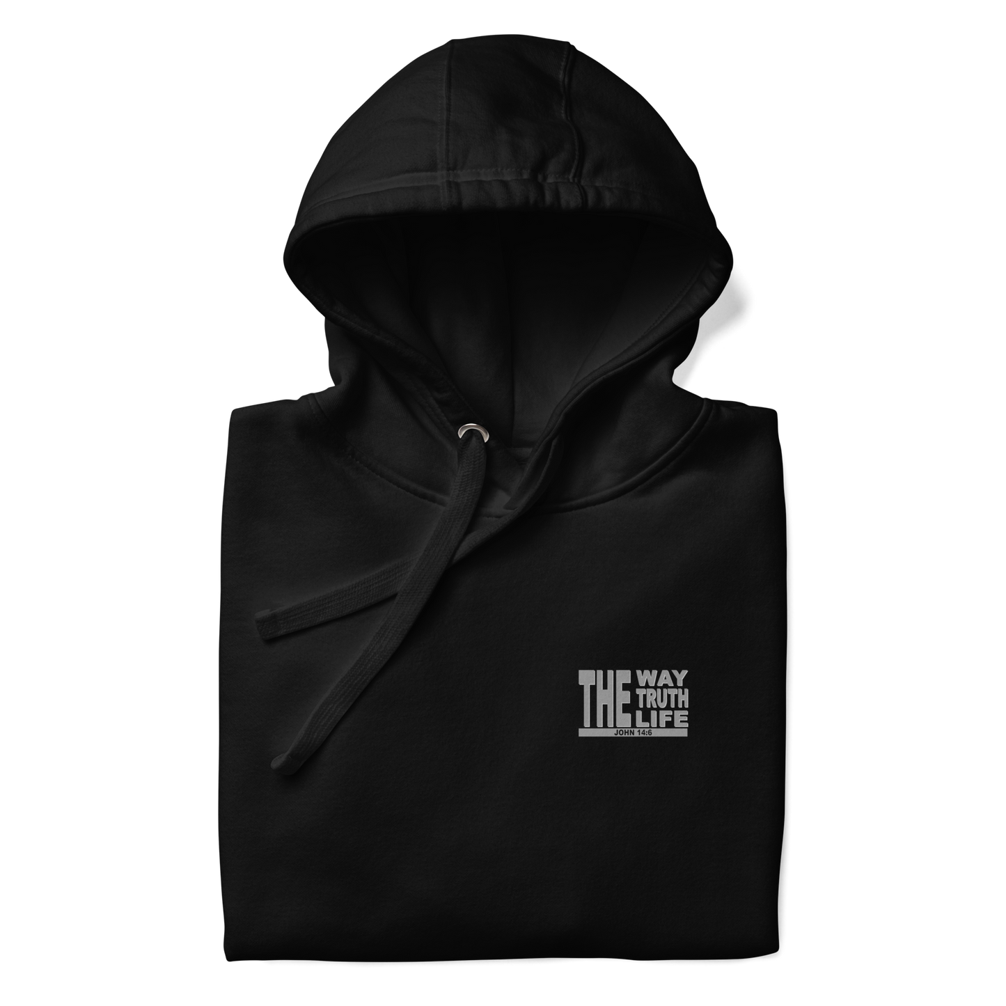 Unisex Christian Hoodie - "The Way, Truth, Life" (John 14:6)