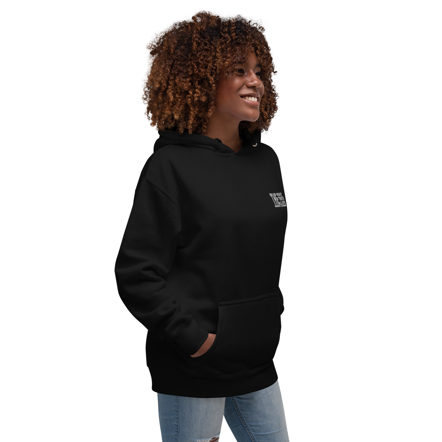 Unisex Christian Hoodie - "The Way, Truth, Life" (John 14:6)