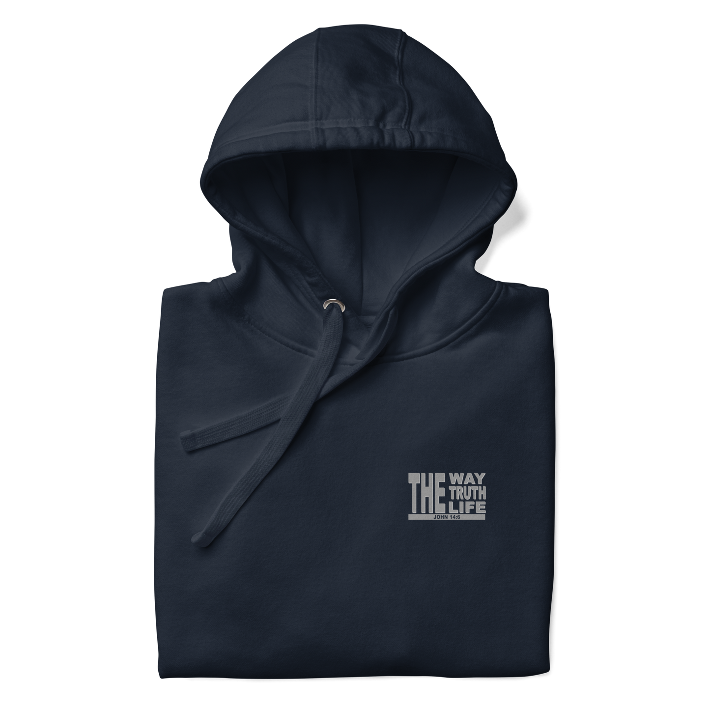 Unisex Christian Hoodie - "The Way, Truth, Life" (John 14:6)