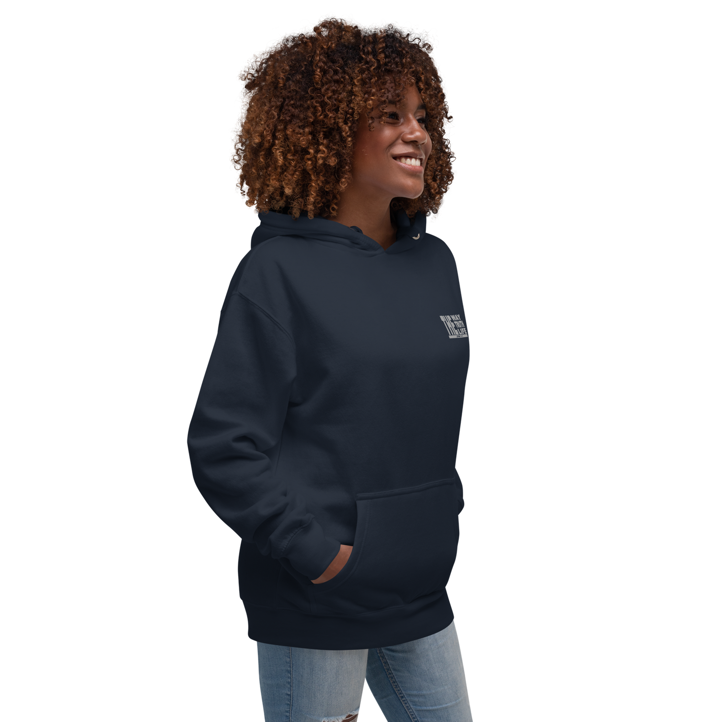 Unisex Christian Hoodie - "The Way, Truth, Life" (John 14:6)