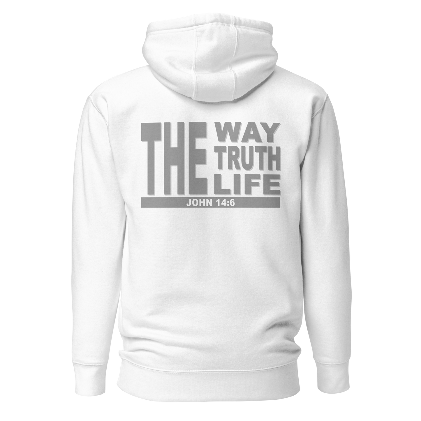 Unisex Christian Hoodie - "The Way, Truth, Life" (John 14:6)