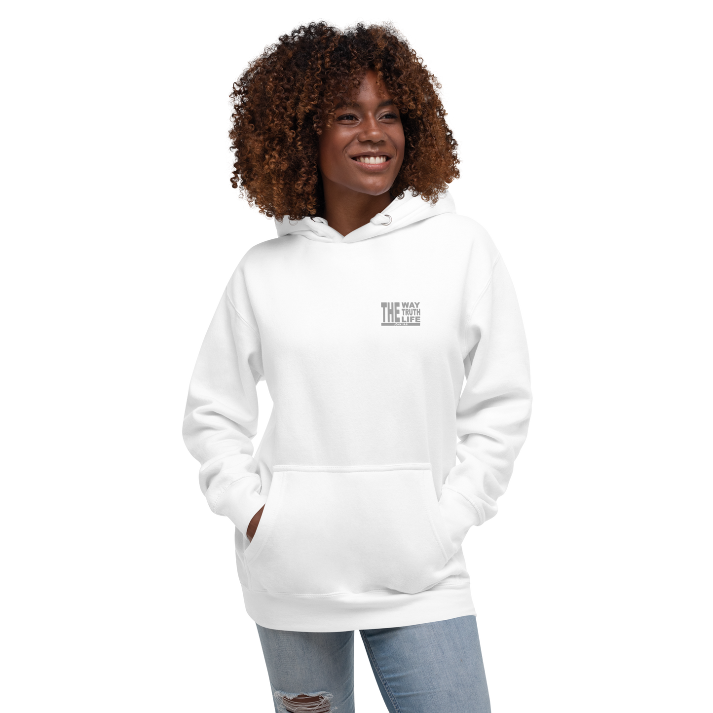 Unisex Christian Hoodie - "The Way, Truth, Life" (John 14:6)