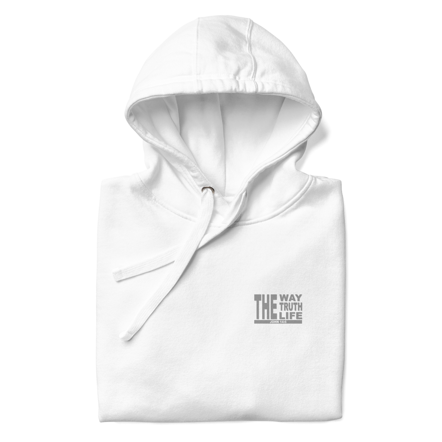 Unisex Christian Hoodie - "The Way, Truth, Life" (John 14:6)