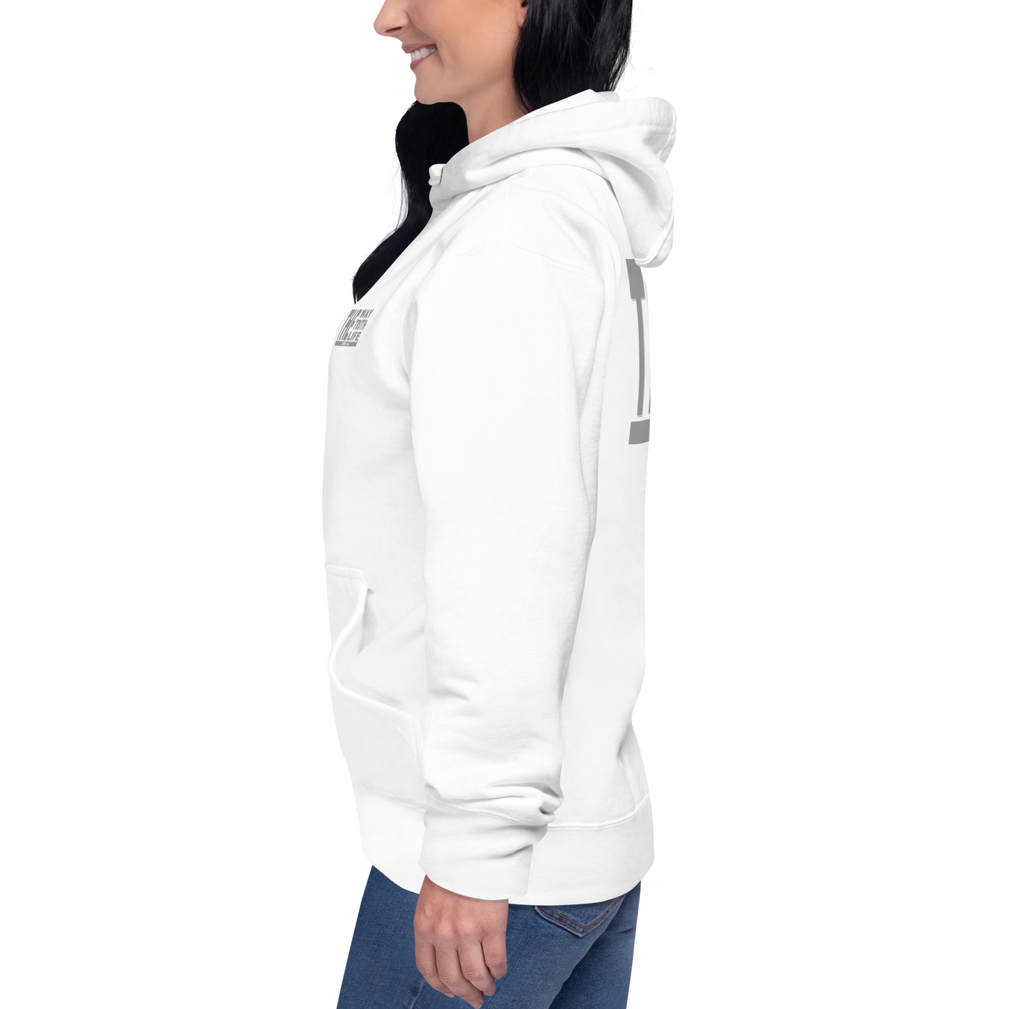 Unisex Christian Hoodie - "The Way, Truth, Life" (John 14:6)