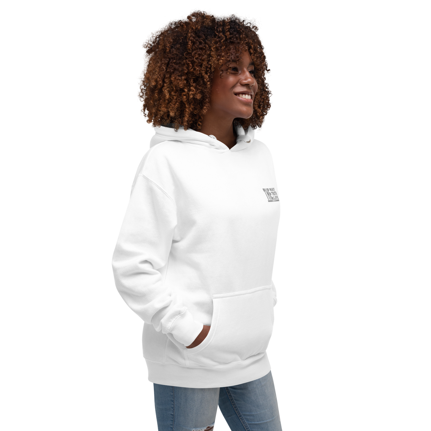 Unisex Christian Hoodie - "The Way, Truth, Life" (John 14:6)