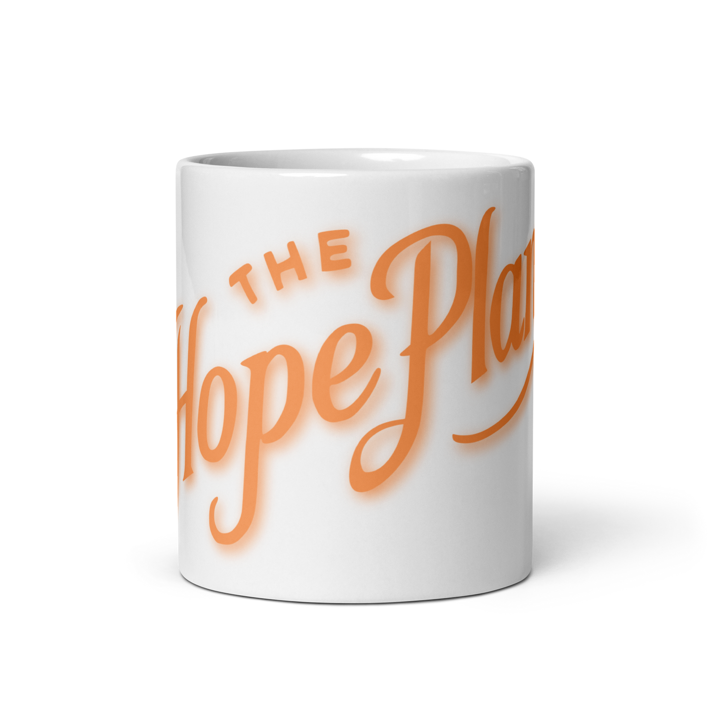 The Hope Plans - White glossy mug