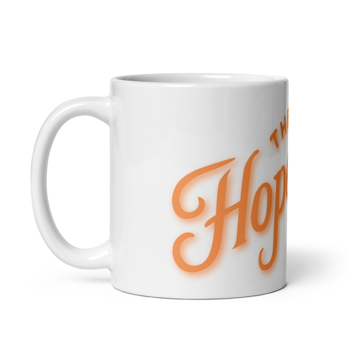 The Hope Plans - White glossy mug