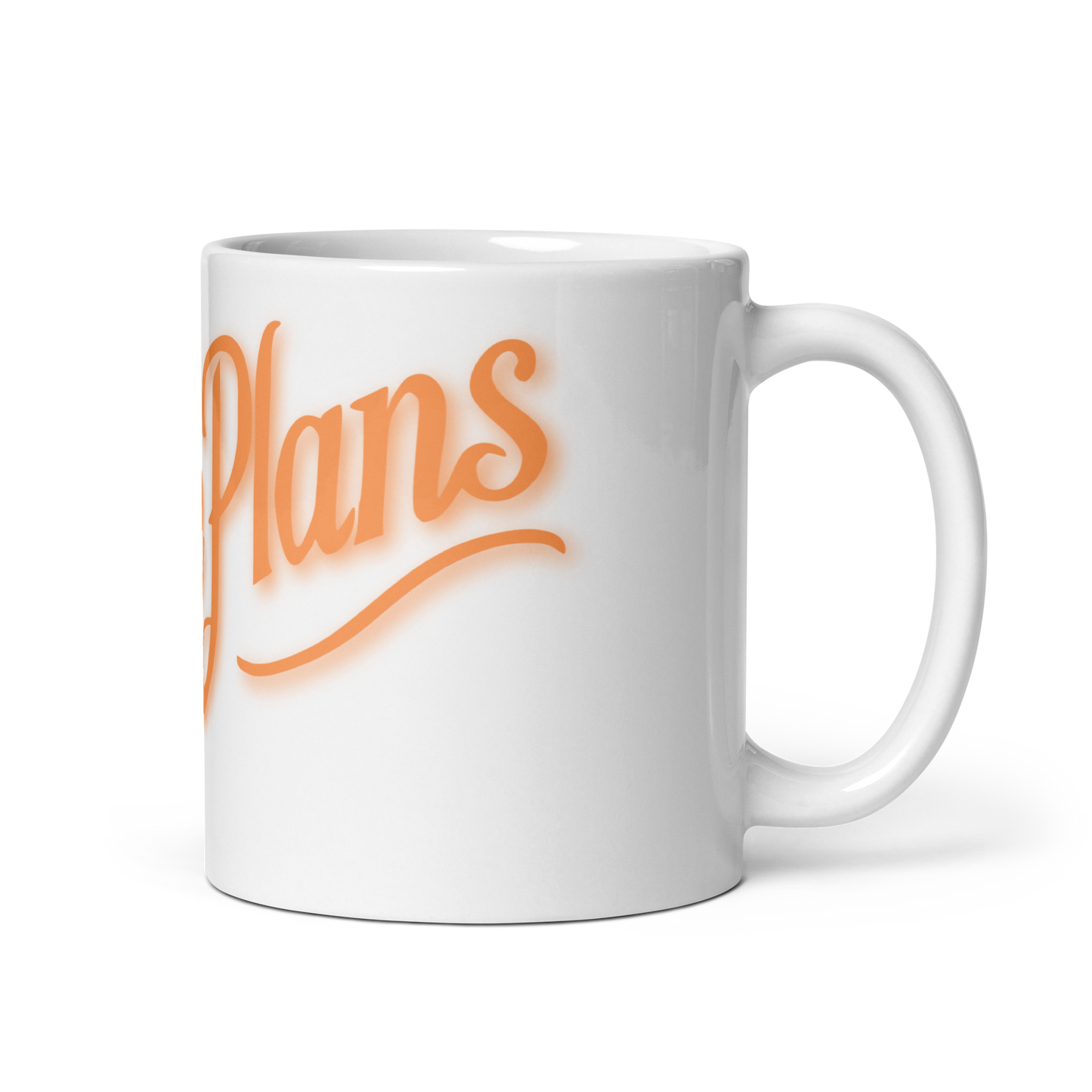 The Hope Plans - White glossy mug