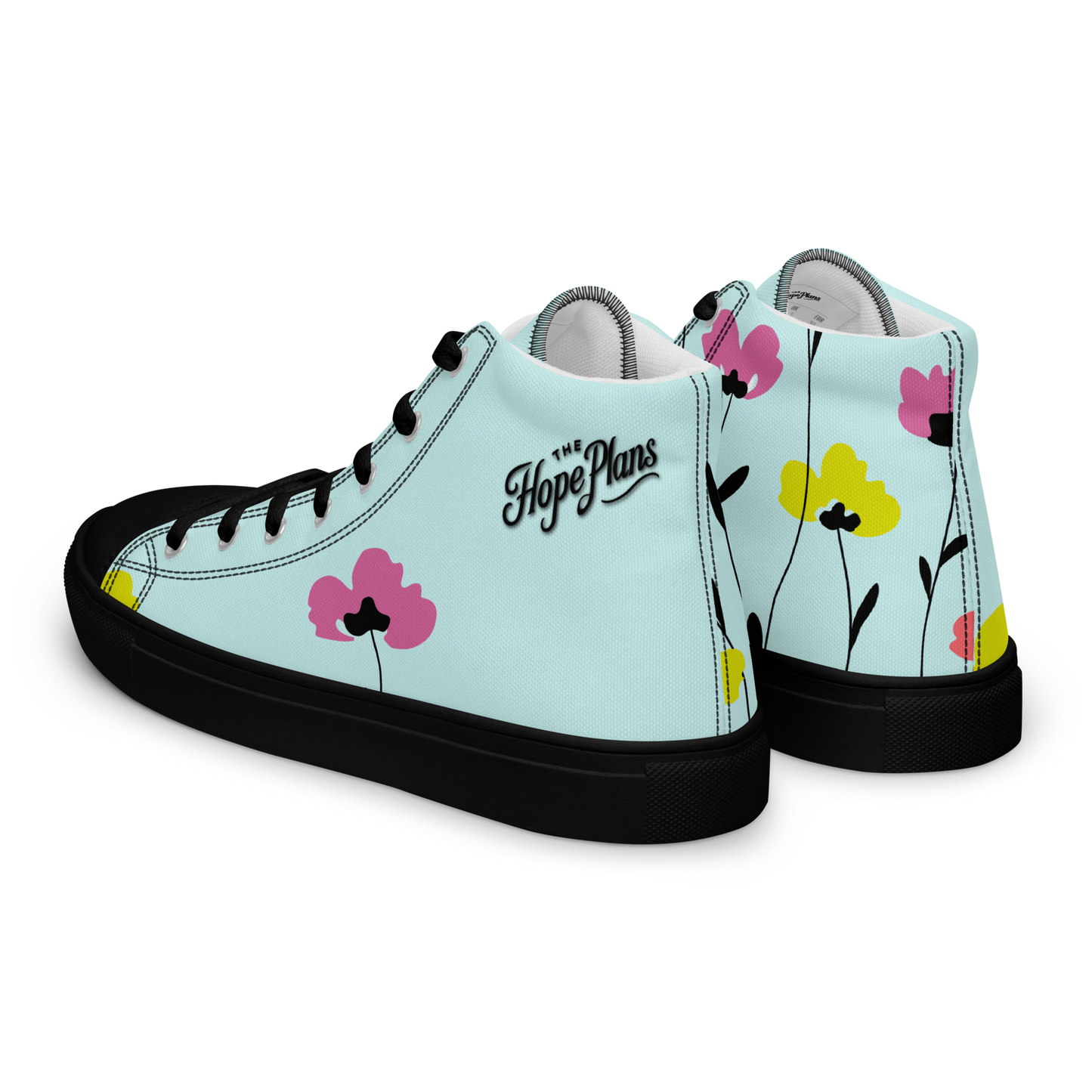 Women’s high top canvas shoes