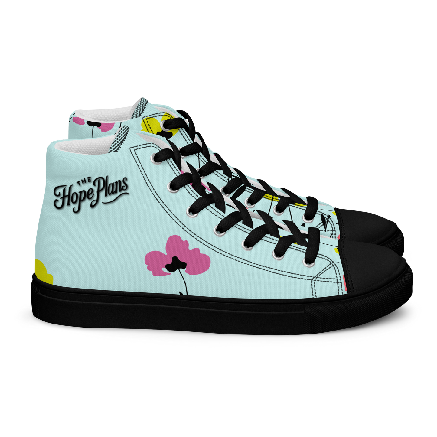 Women’s high top canvas shoes