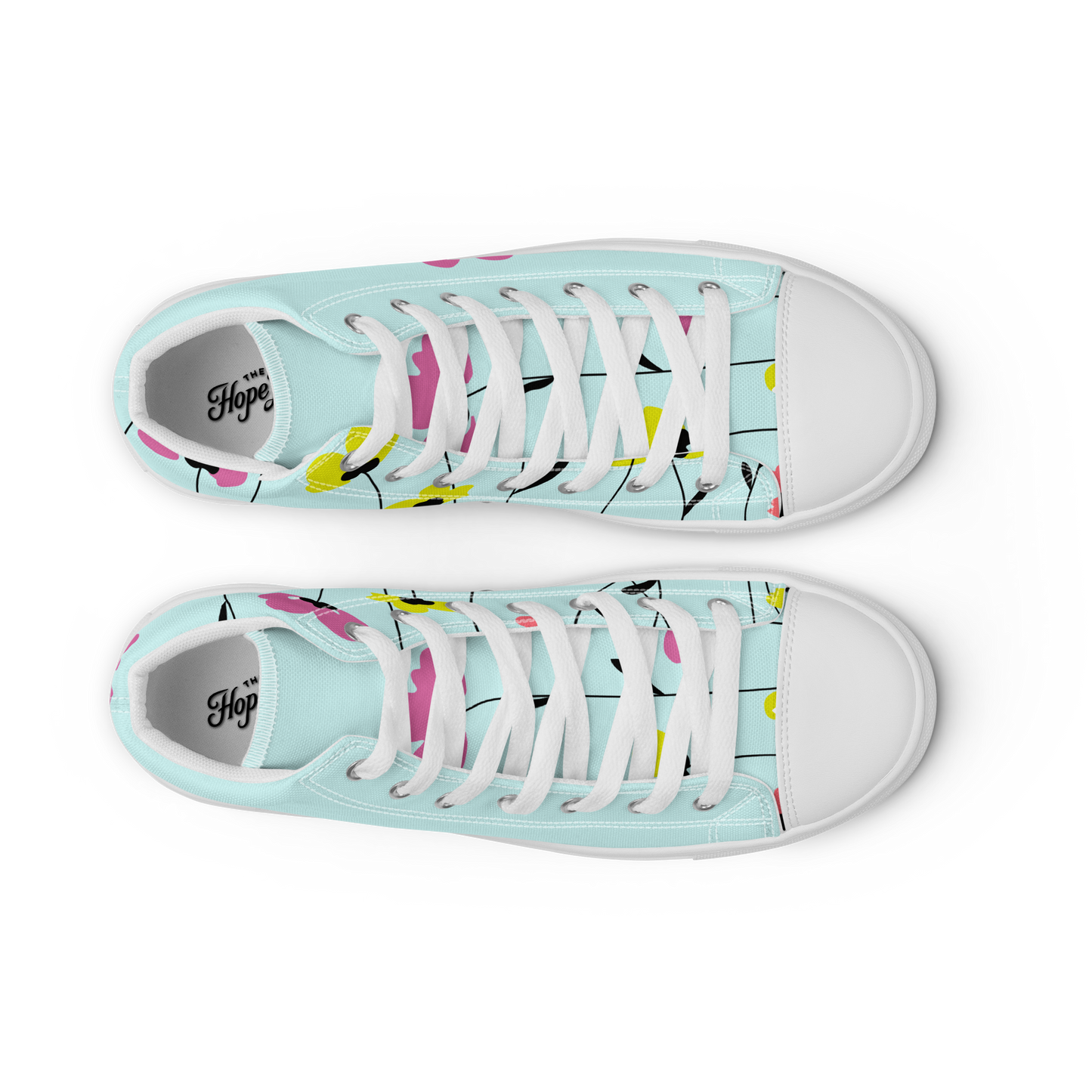 Women’s high top canvas shoes