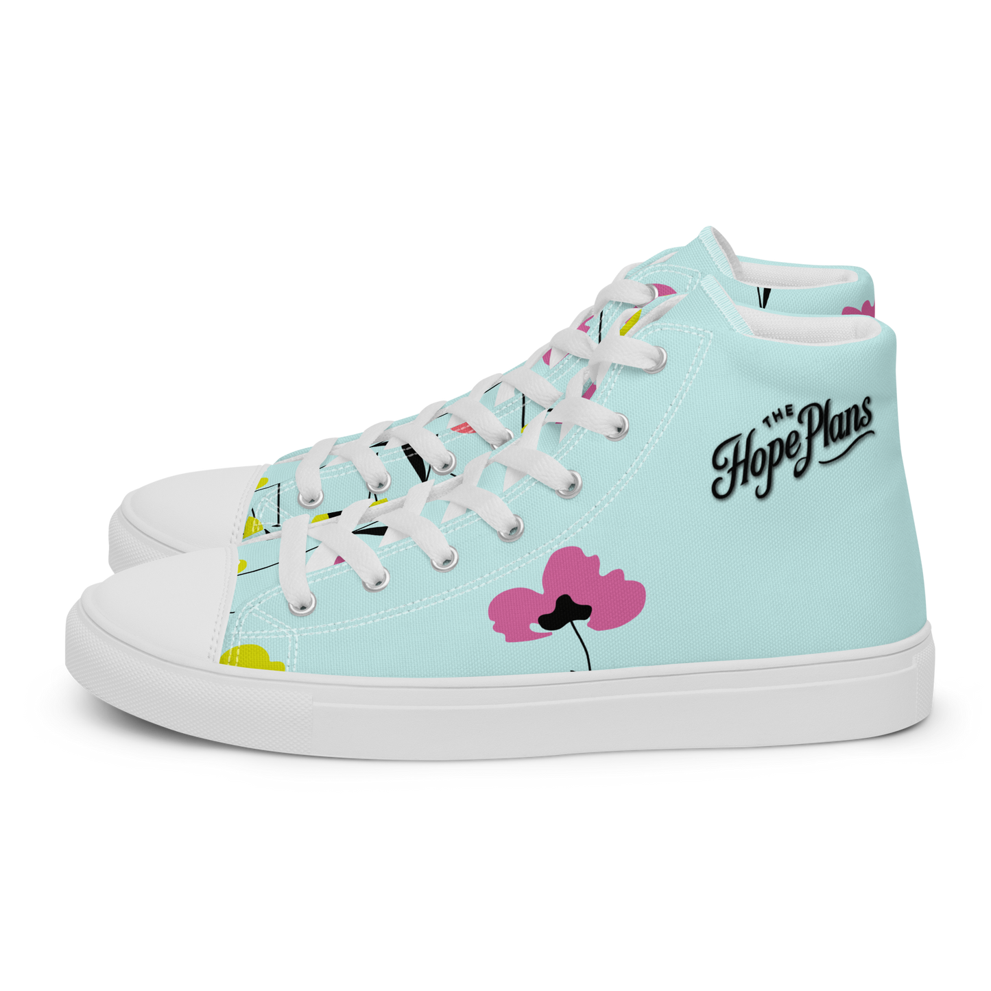 Women’s high top canvas shoes