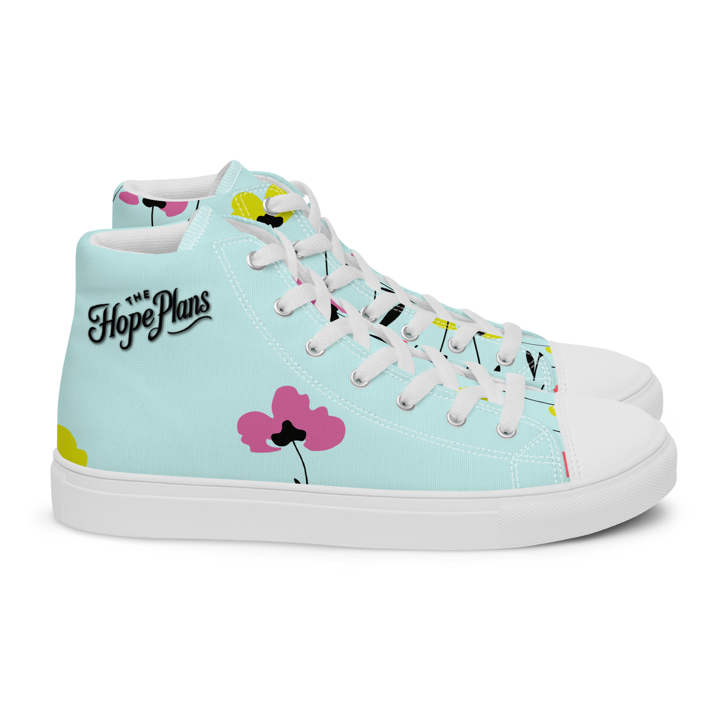 Women’s high top canvas shoes